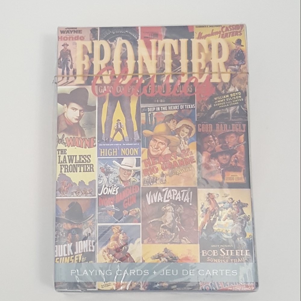 Frontier Classics playing cards New